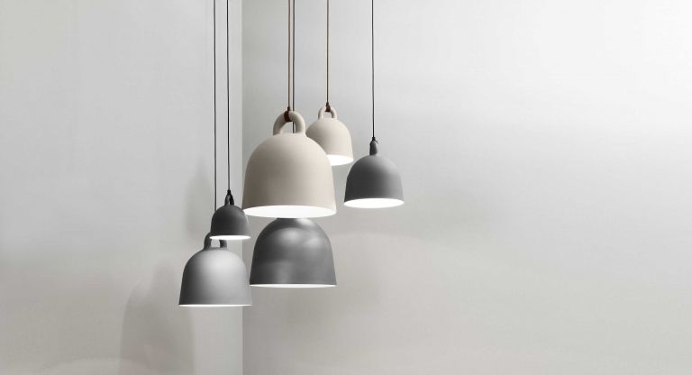 Normann Copenhagen Bell hanglamp small, zand