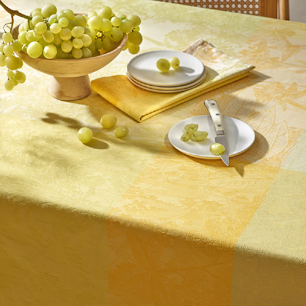 Nappe ronde pur coton Diam. 180 cm Garnier Thiebaut