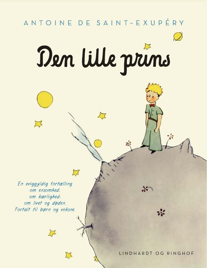 Den Lille Prins - Gaveudgave I Stort Format - Antoine De Saint-Exupéry - Bog