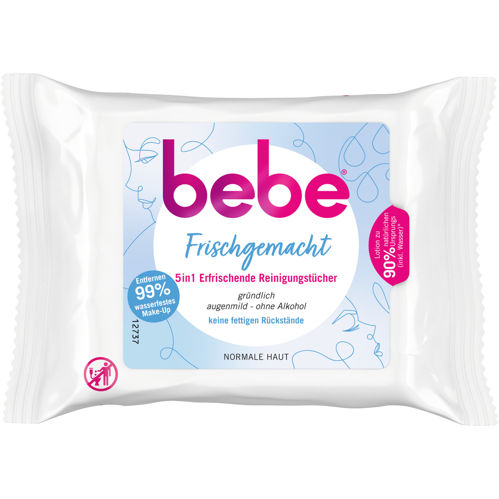 Bebe Reinigungstücher erfrischend 25er