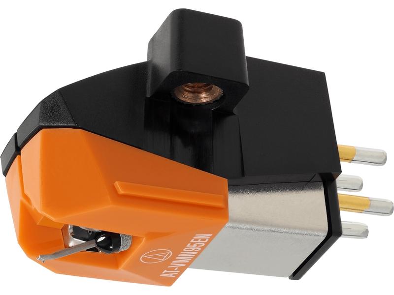 Audio-Technica Tonabnehmer AT-VM95EN Stereotonabnehmer mit nackter elliptischer Diamant-Abtastnadel