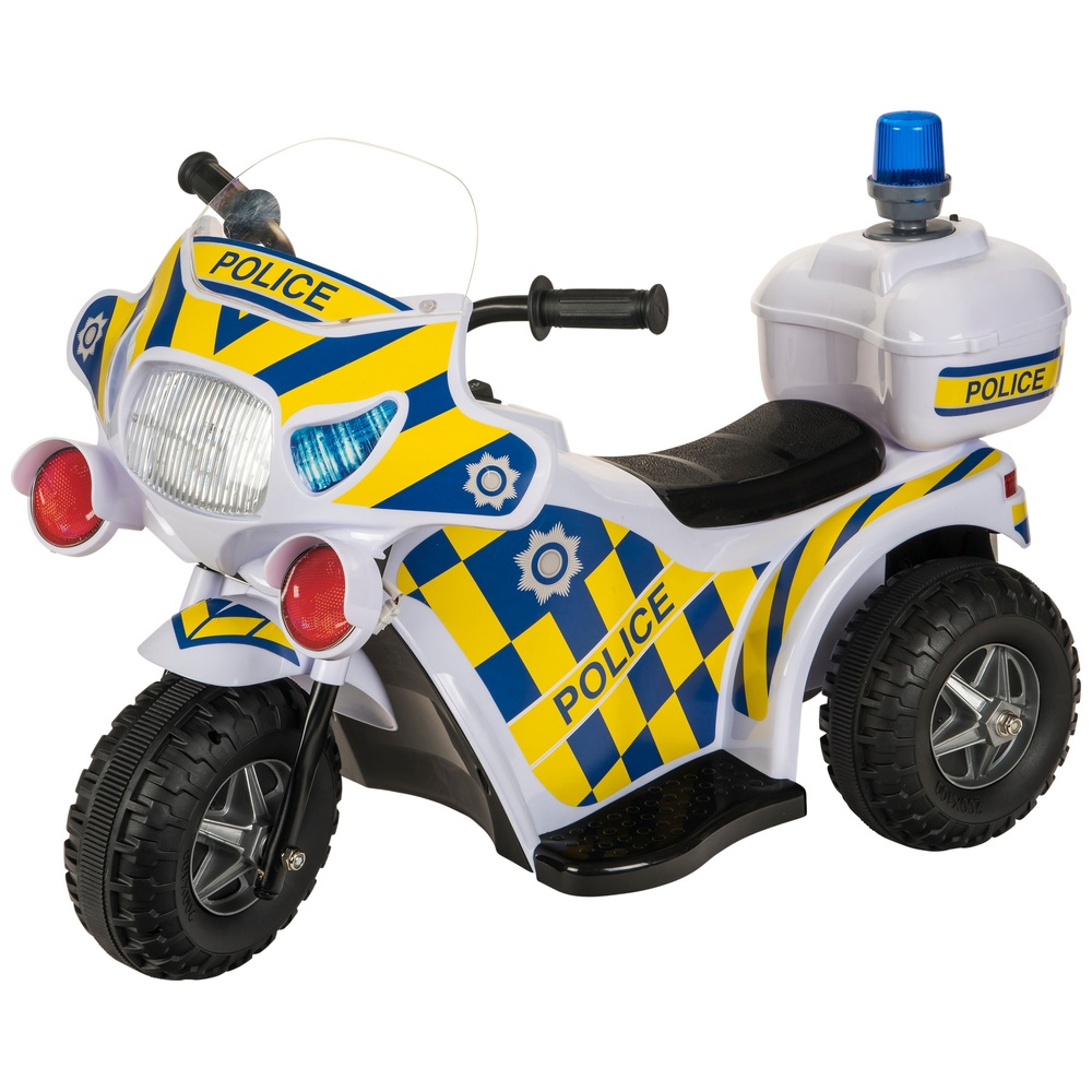 Polizeimotorrad 6V Elektro-Kinderfahrzeug