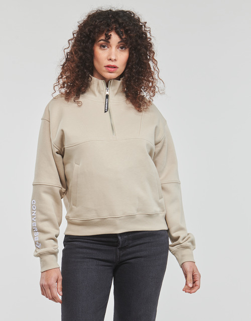 Converse - FASHION HALF-ZIP - Beige