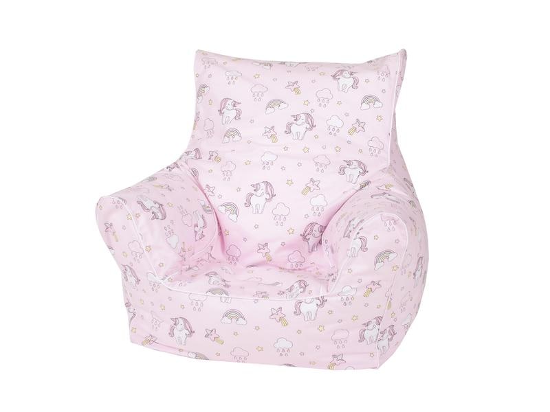 Knorrtoys Kindersitzsack Rainbow Unicorn Sitzsack für Kinder