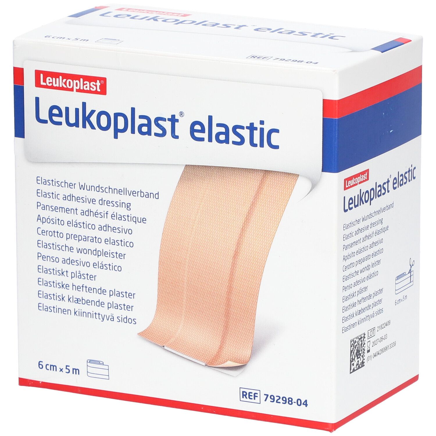 Leukoplast® Elastic Pflaster 6 cm x 5 m Rolle