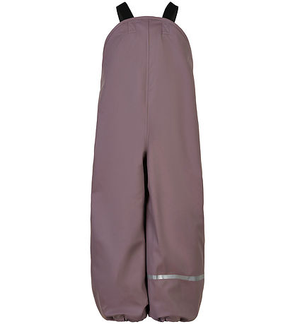 CeLaVi Regenhose m. Träger/Fleece - Recycelt PU - Mondlandschaft