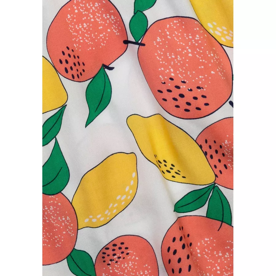 MINOTI T-Shirt WeißOrangeGelb