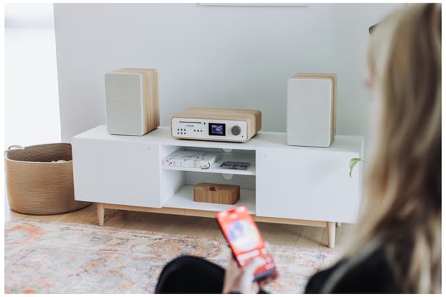 Pure Classic Stereo micro Hi-Fi system (bomuld)