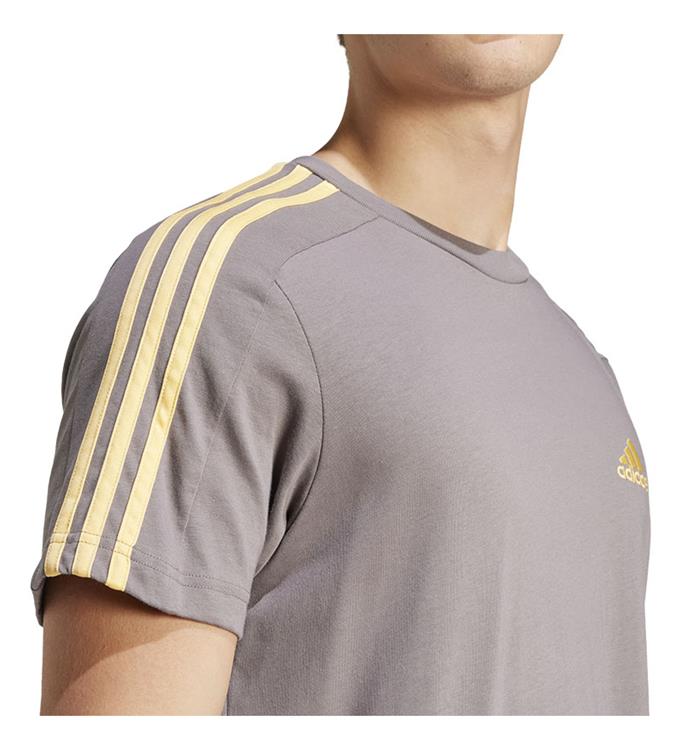 adidas Men Essentials Single Jersey 3-Stripes T-Shirt