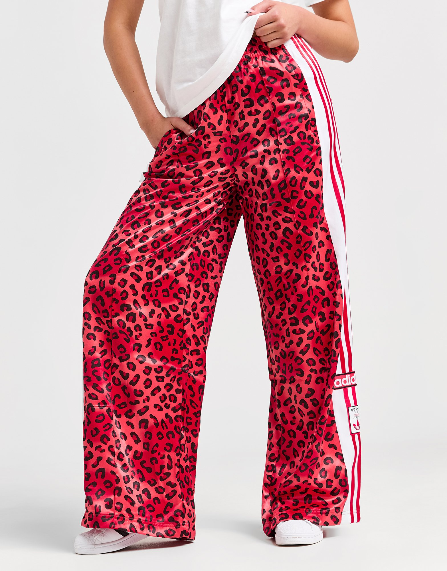 adidas Originals Pantalon de jogging jambes larges adidas Originals Leopard Luxe Adibreak