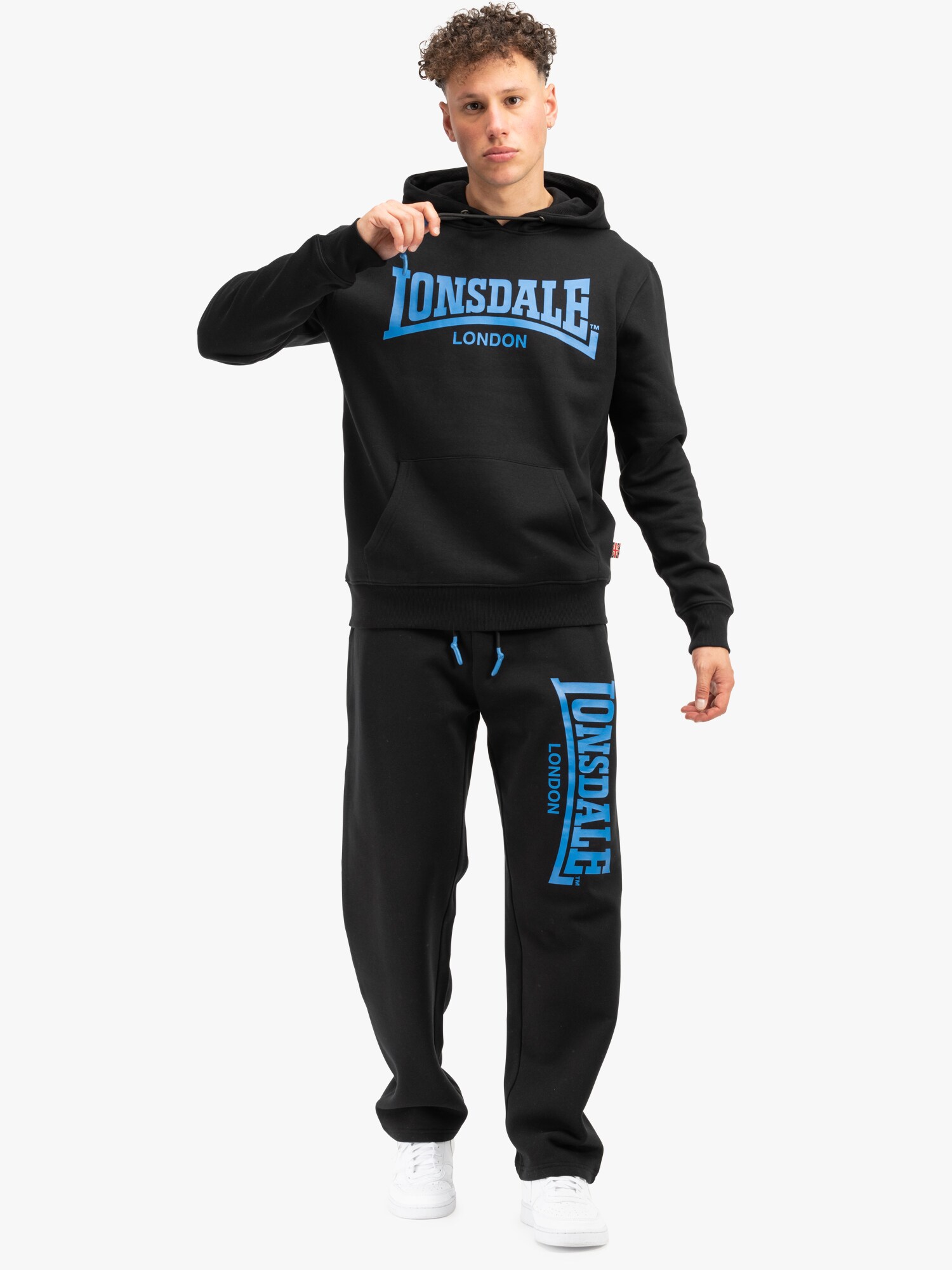 Lonsdale Herren Kapuzensweatshirt normale Passform CHATSWORTH