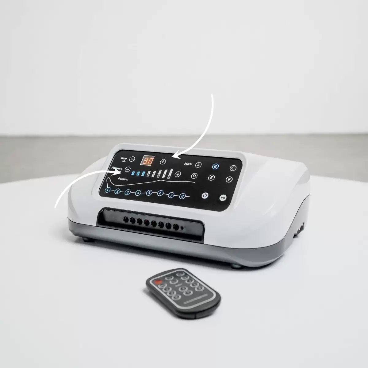 Premium Massagegerät Venen Engel VE-016 grau,weiss