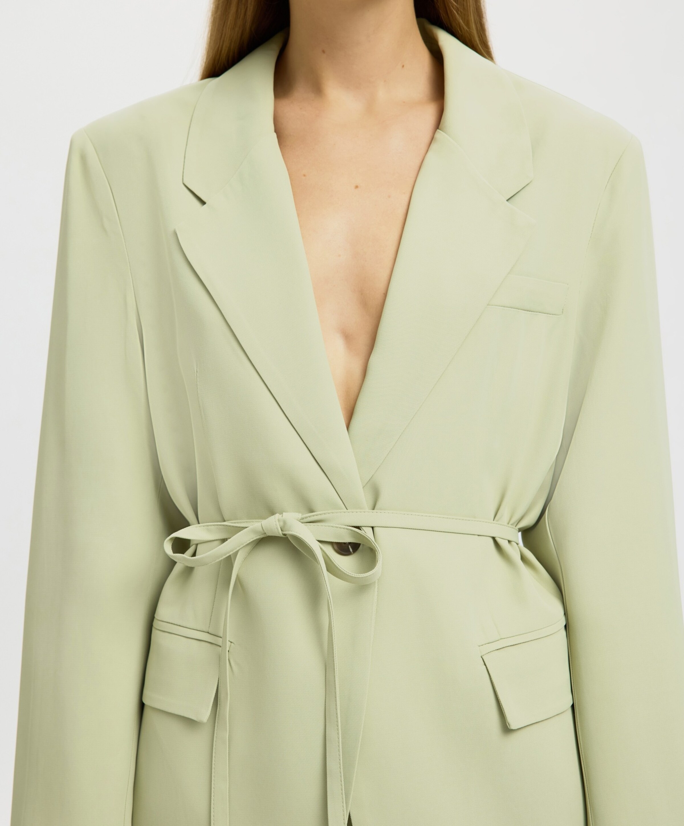 Selected Dames blazer groen