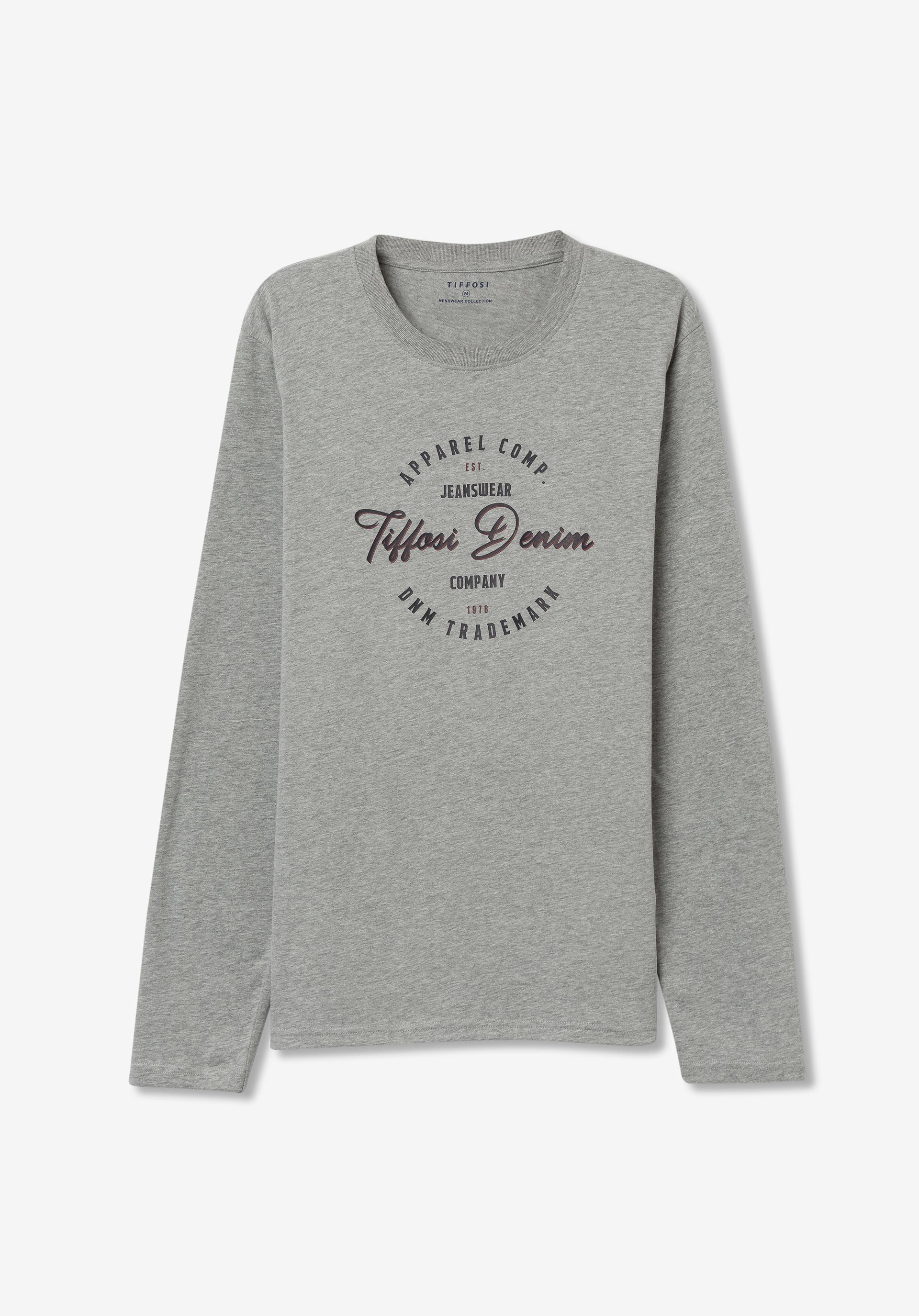 T-shirt com Estampado Frontal