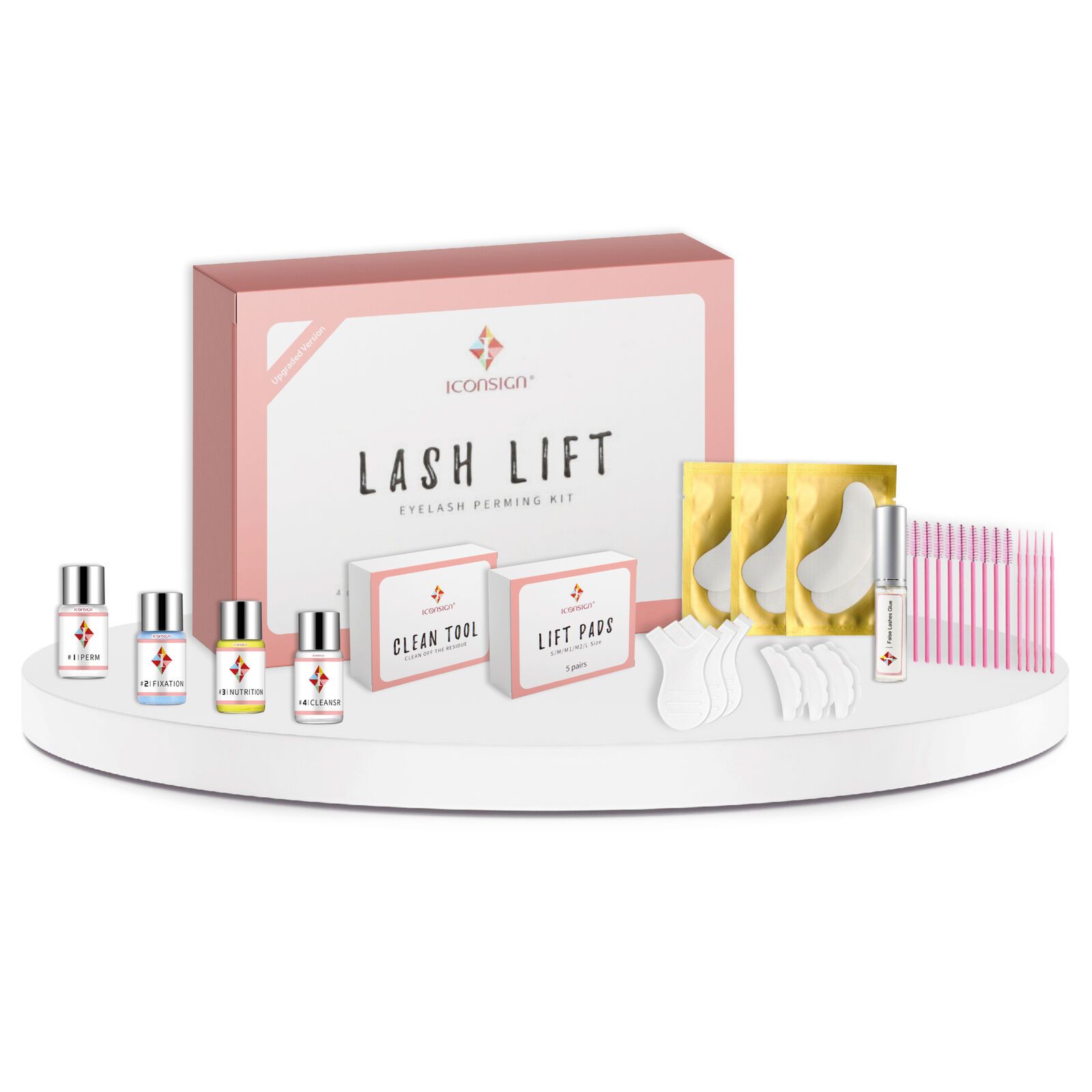 Iconsign Wimpernlifting Starter Set Kit für Wimpernlaminierung