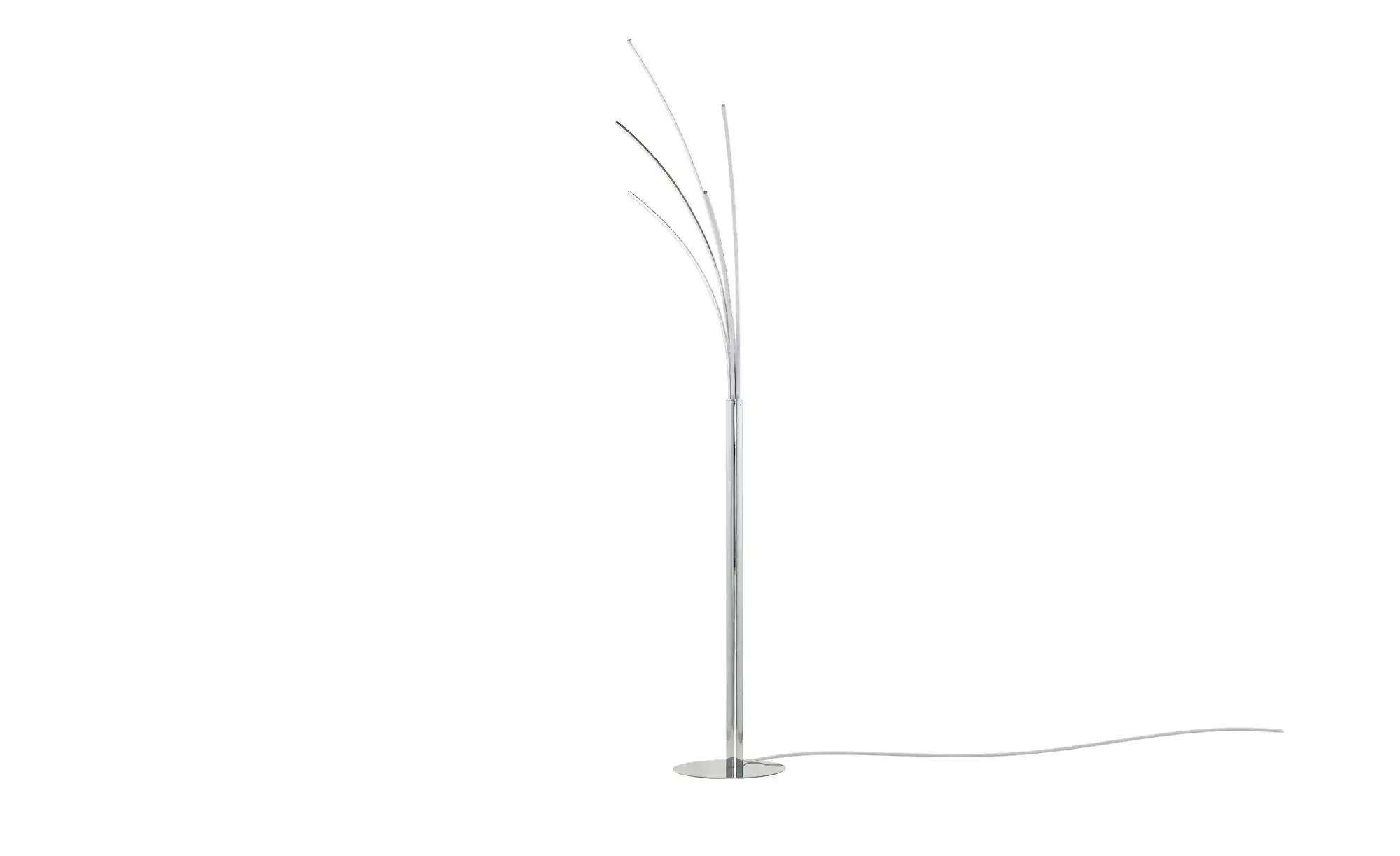 Meisterleuchten LED-Bogenleuchte, 5-flammig, chrom