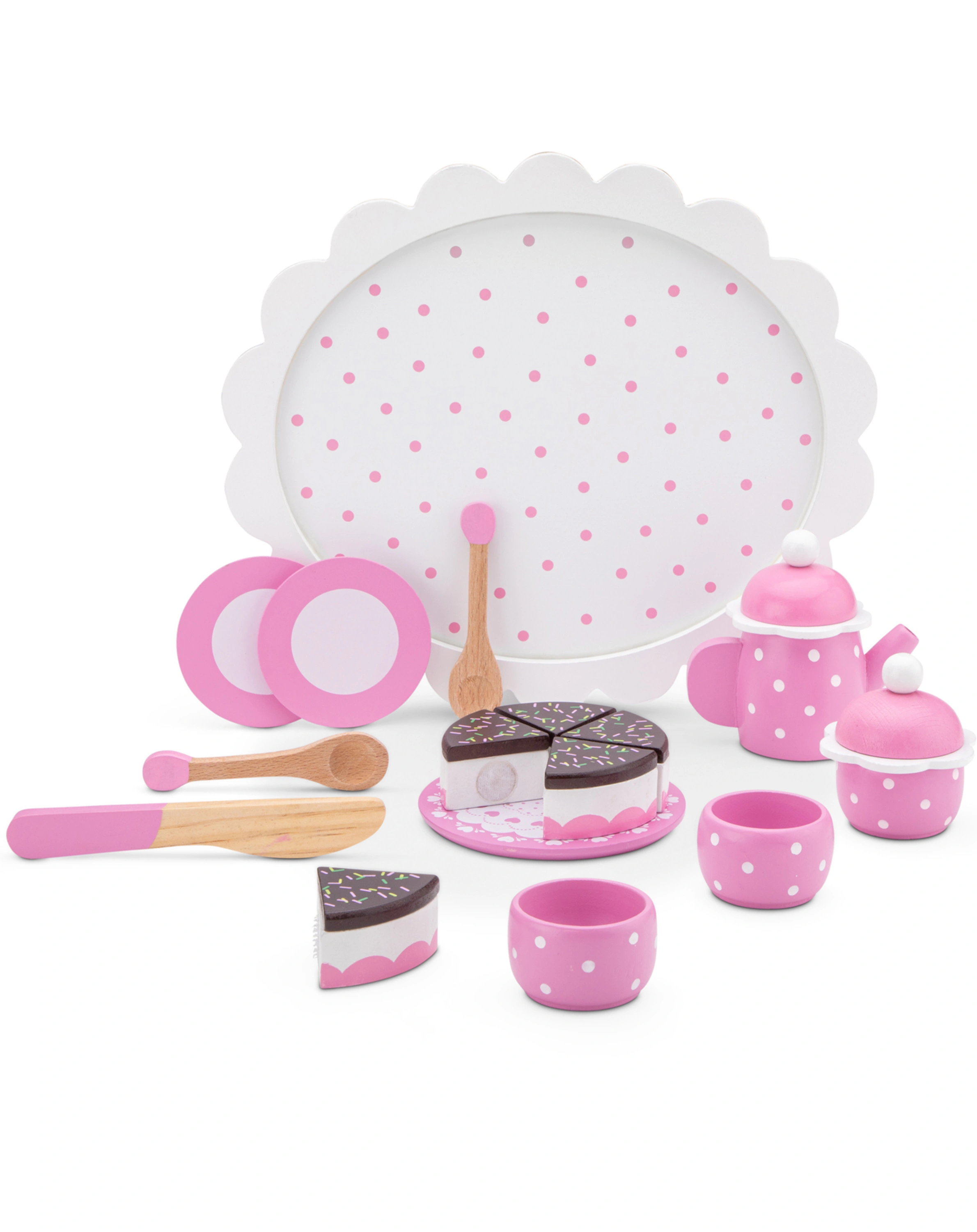 Teeservice BON APPETIT in rosa