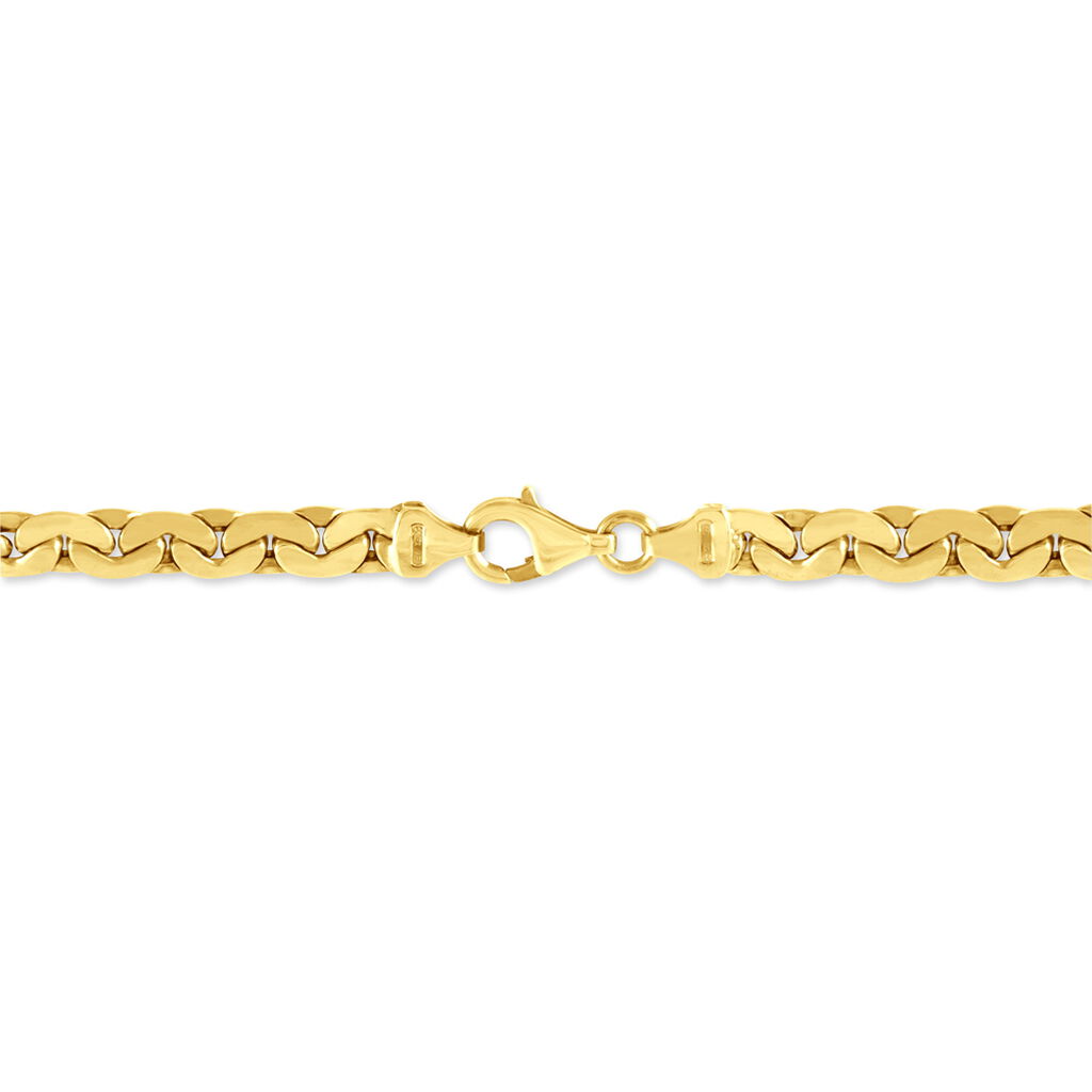 Bracelet Ivy Maille Haricot Or Jaune