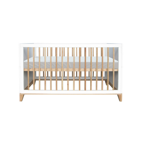 Chambre DUO Lit 70x140 Commode NAMI Neige - THEO