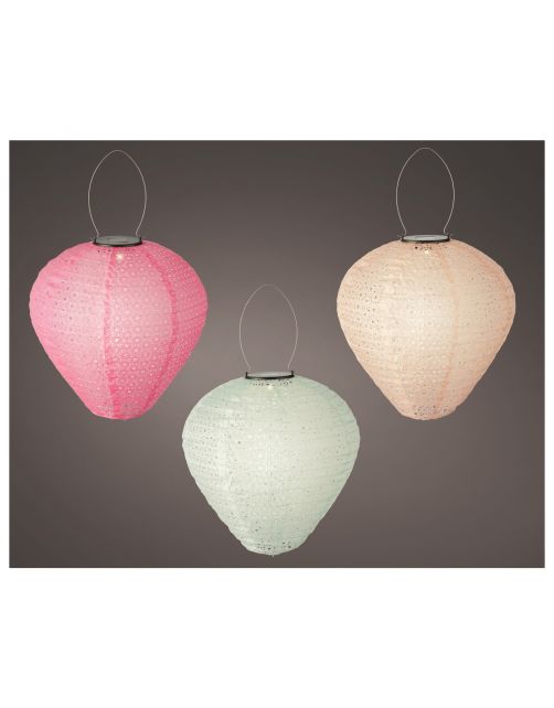 Lumineo Solar Lampion L - Tuinverlichting - 30 cm Assorti 1 led