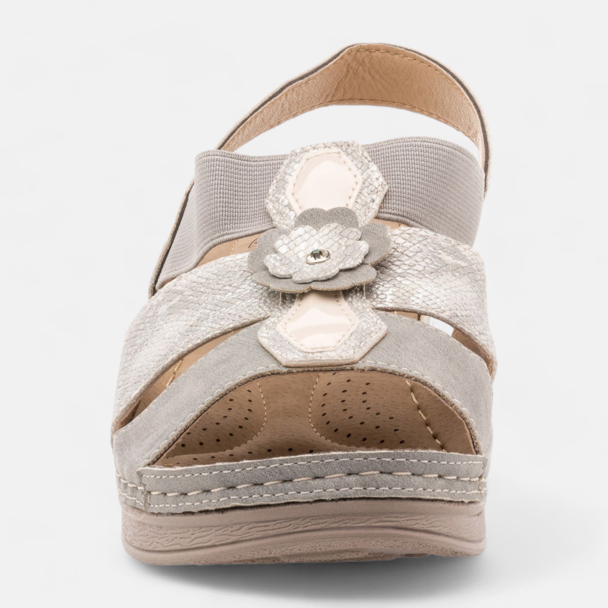 Sandales Femme gris