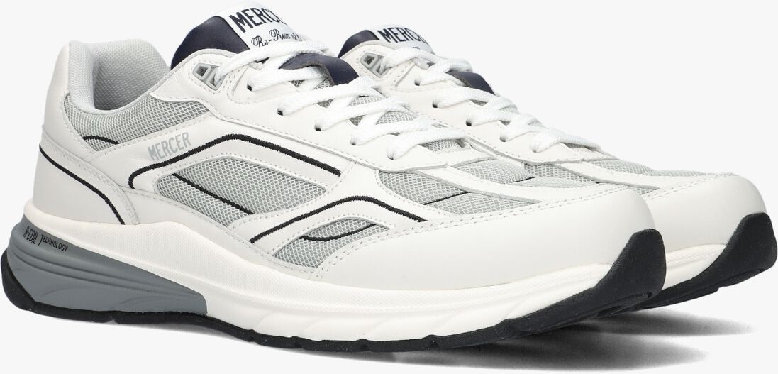 witte mercer amsterdam lage sneakers the re-run v2 dames