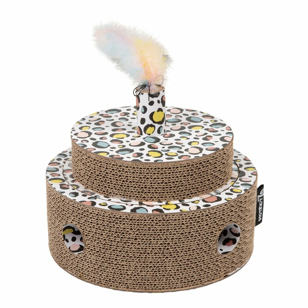 Jouet pour chats fiesta carton multicolore