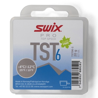 Swix TS6 Turbo Blue -4°C/-12°C 20 g Gleitwachs
