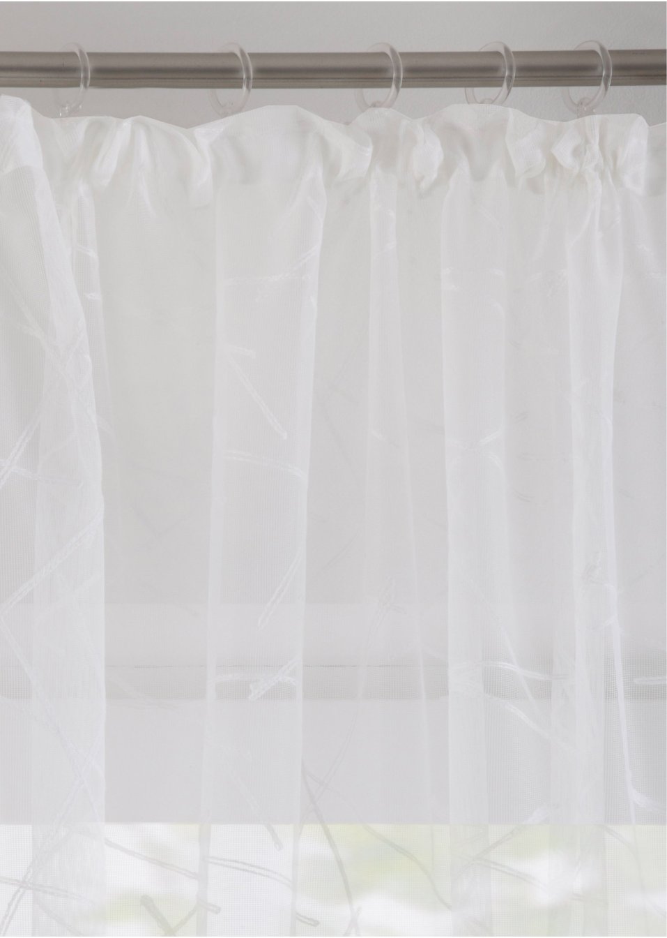 Store voilage jacquard