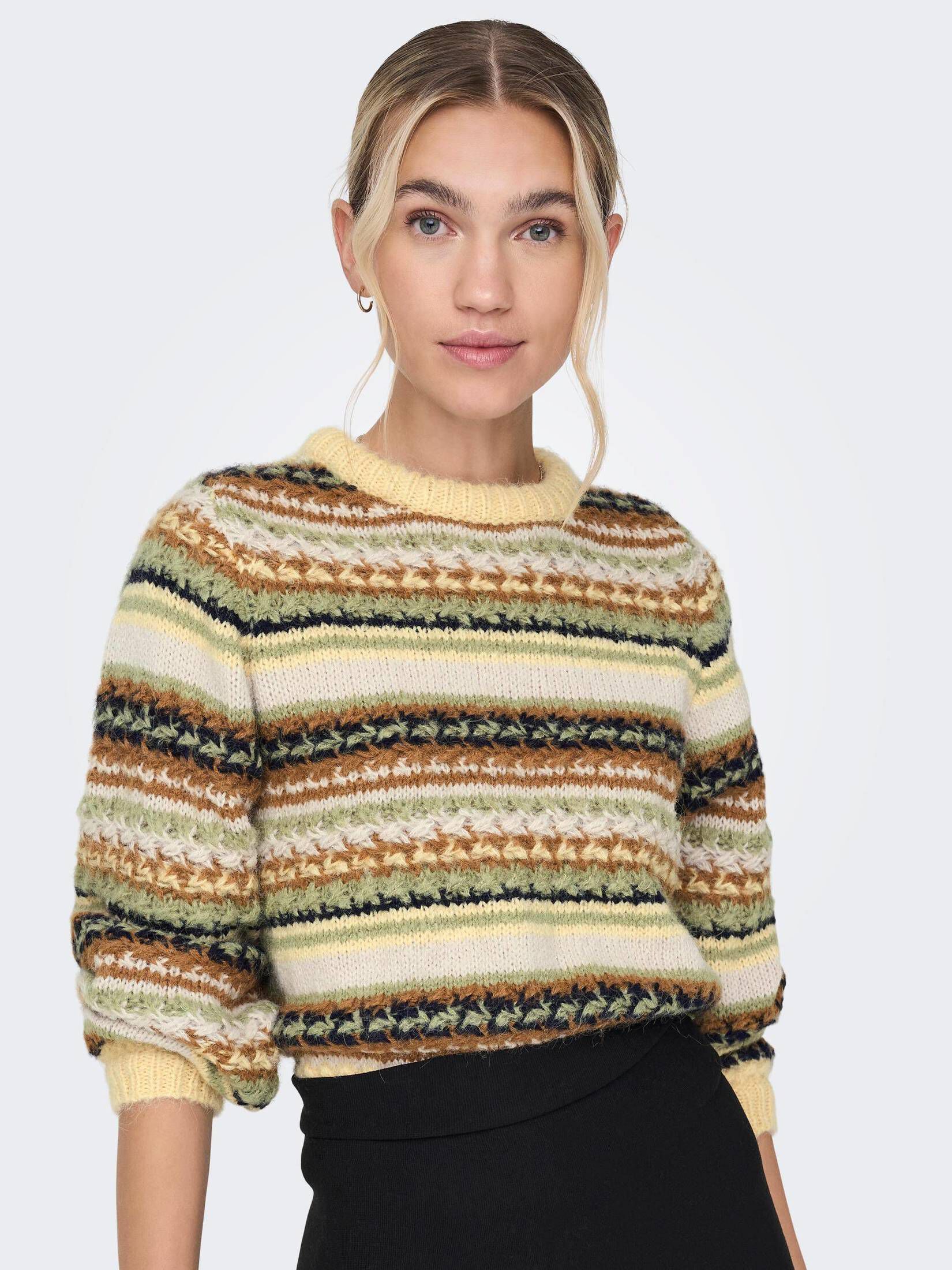Only| Damen Pullover ONLMABEL LIFE