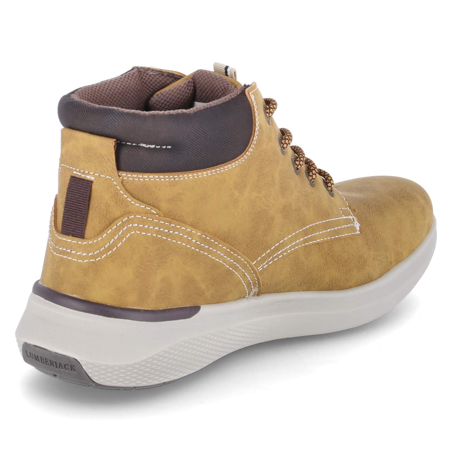 Lumberjack Schnürboots NEIL - yellow/dk brown