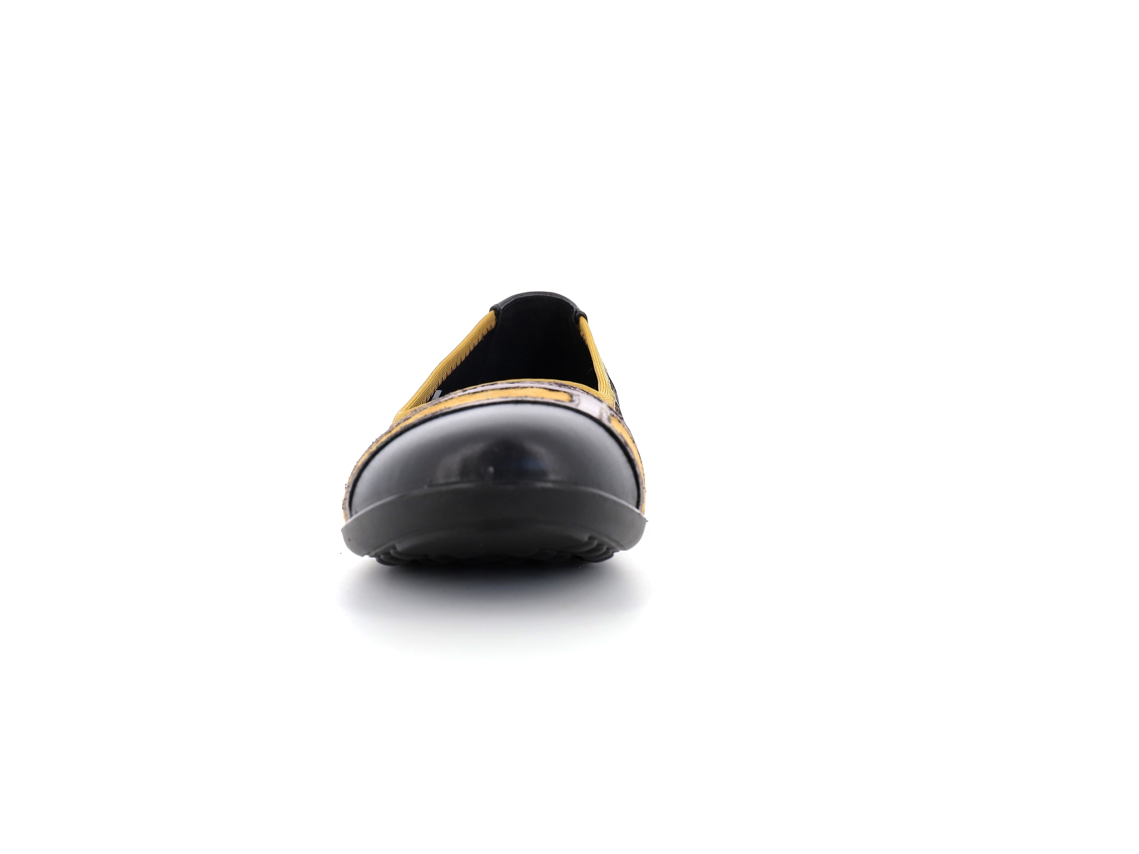 Inea-LUXA Cuir Noir Jaune