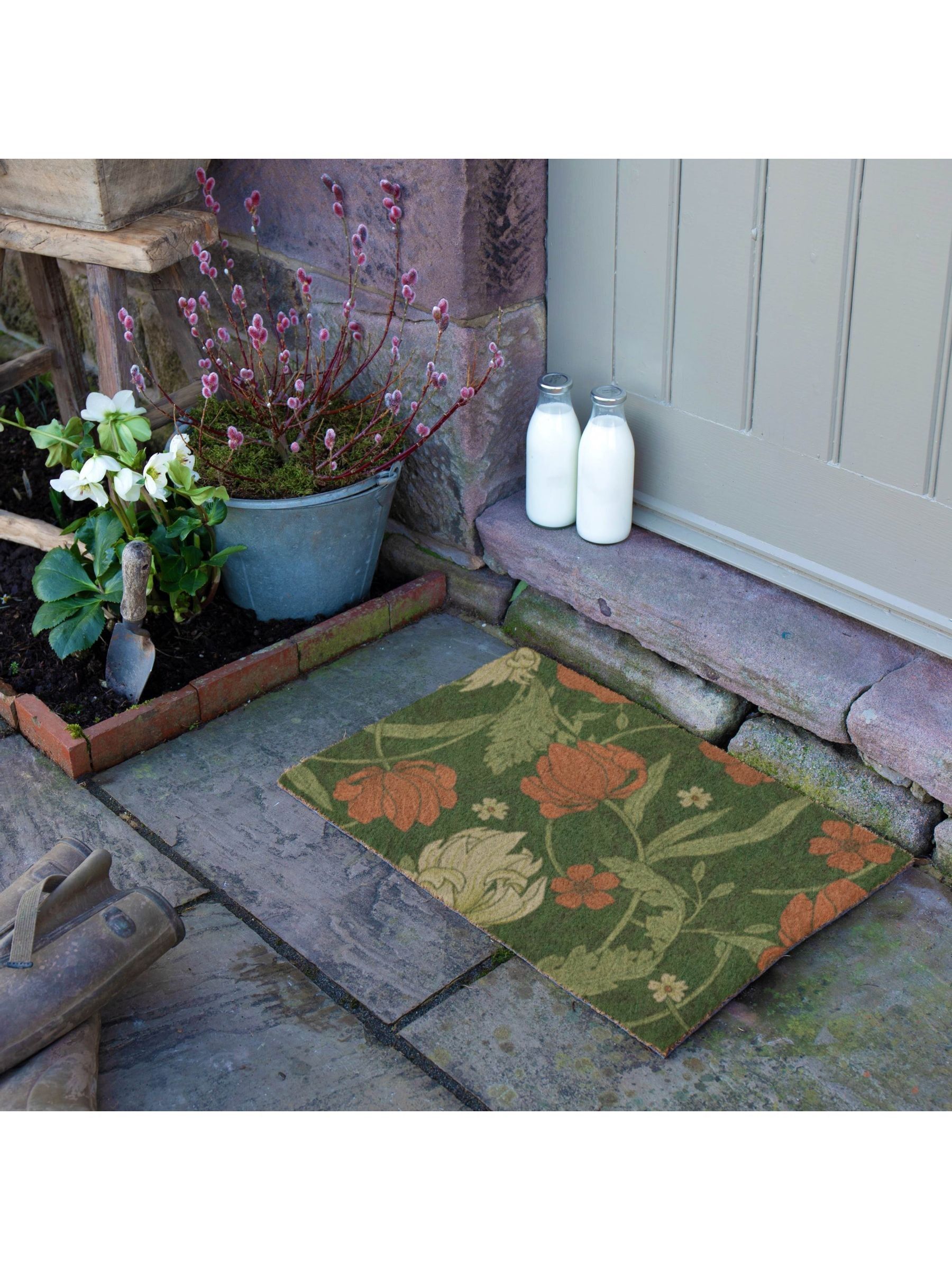 Artsy Mats William Morris Rose Deurmat