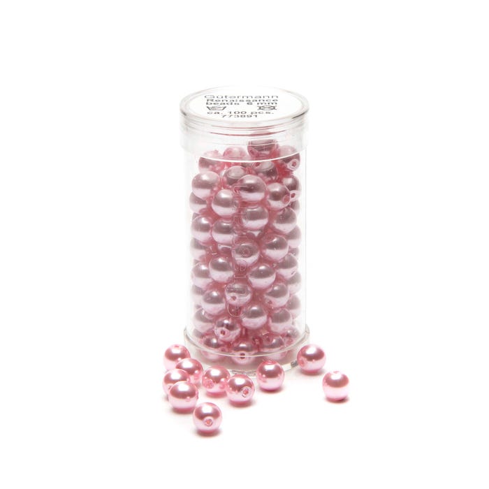 Gûtermann-Ronde parels 6 mm