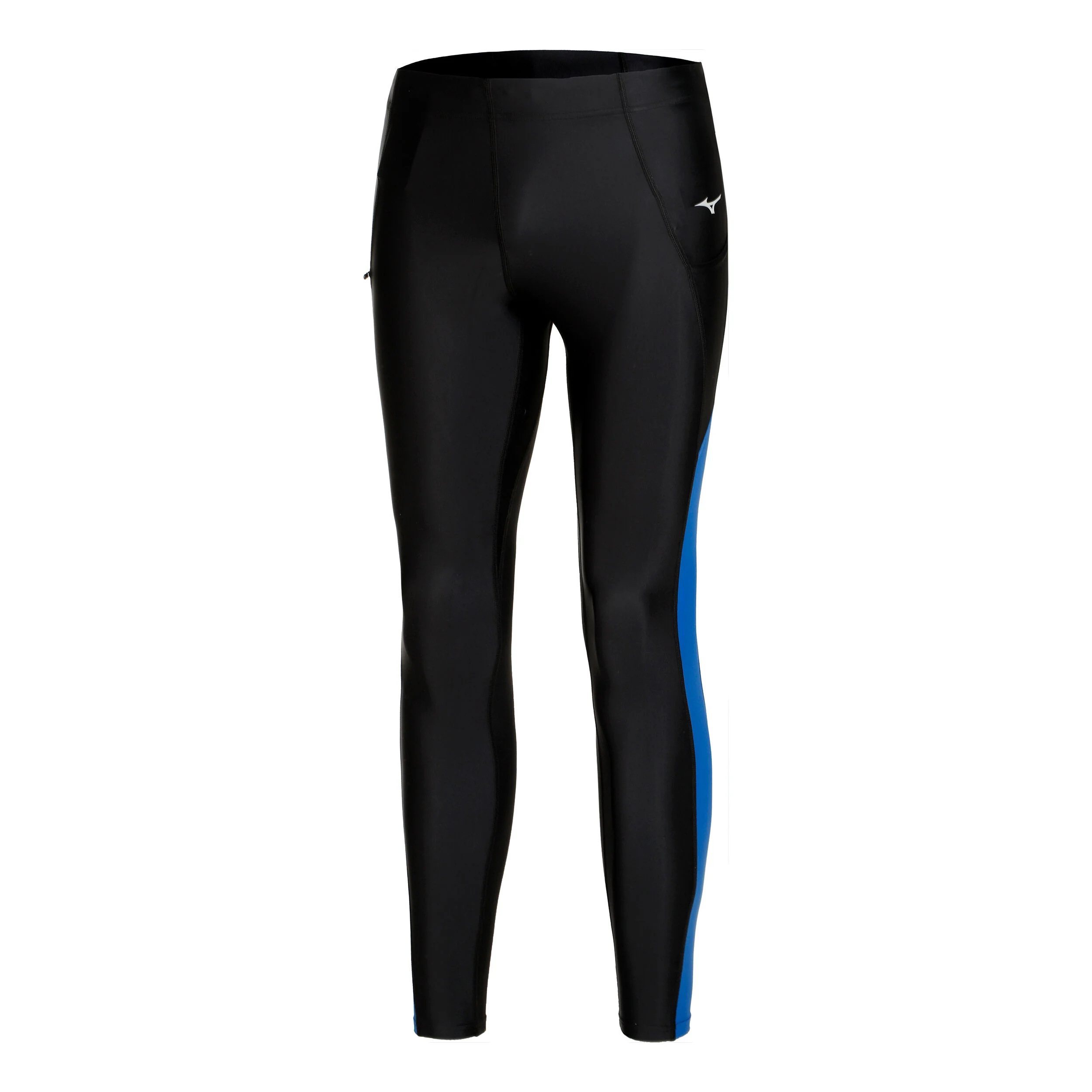 Mizuno Core Long Collant De Course Hommes - Noir , Bleu