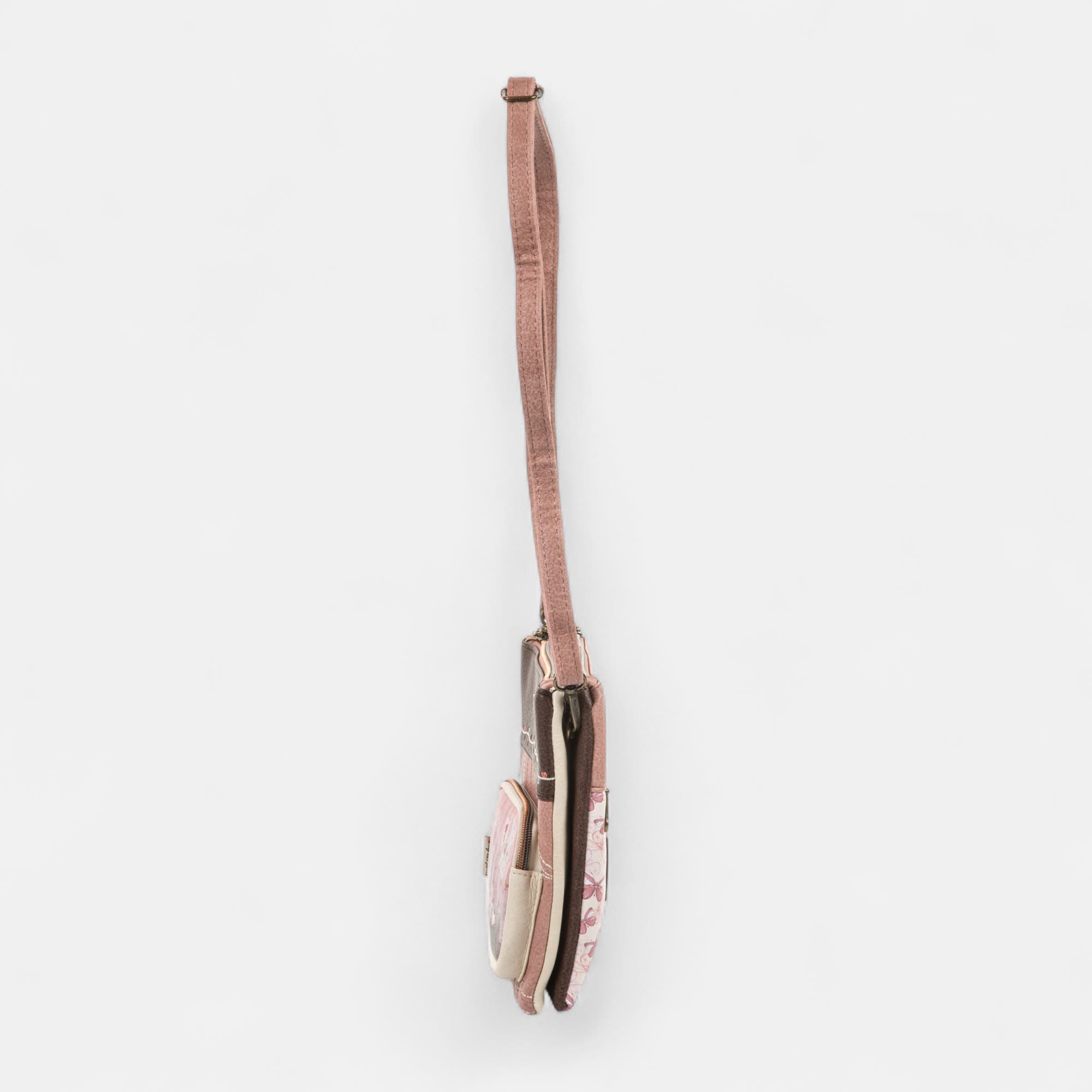 Sac bandoulière rose