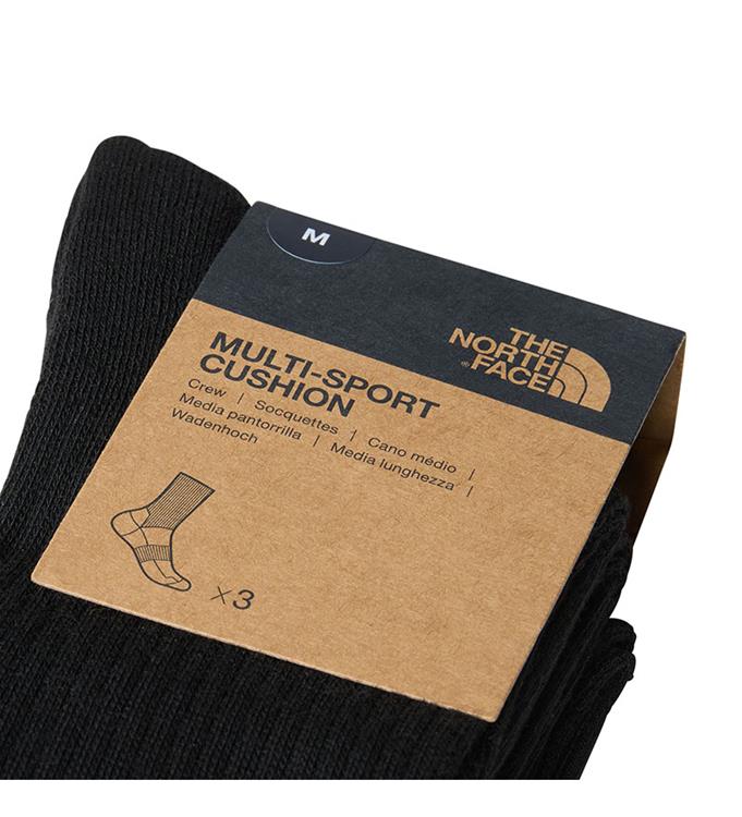 The North Face Multi Sport Cush Crew Sokken 3-Pack