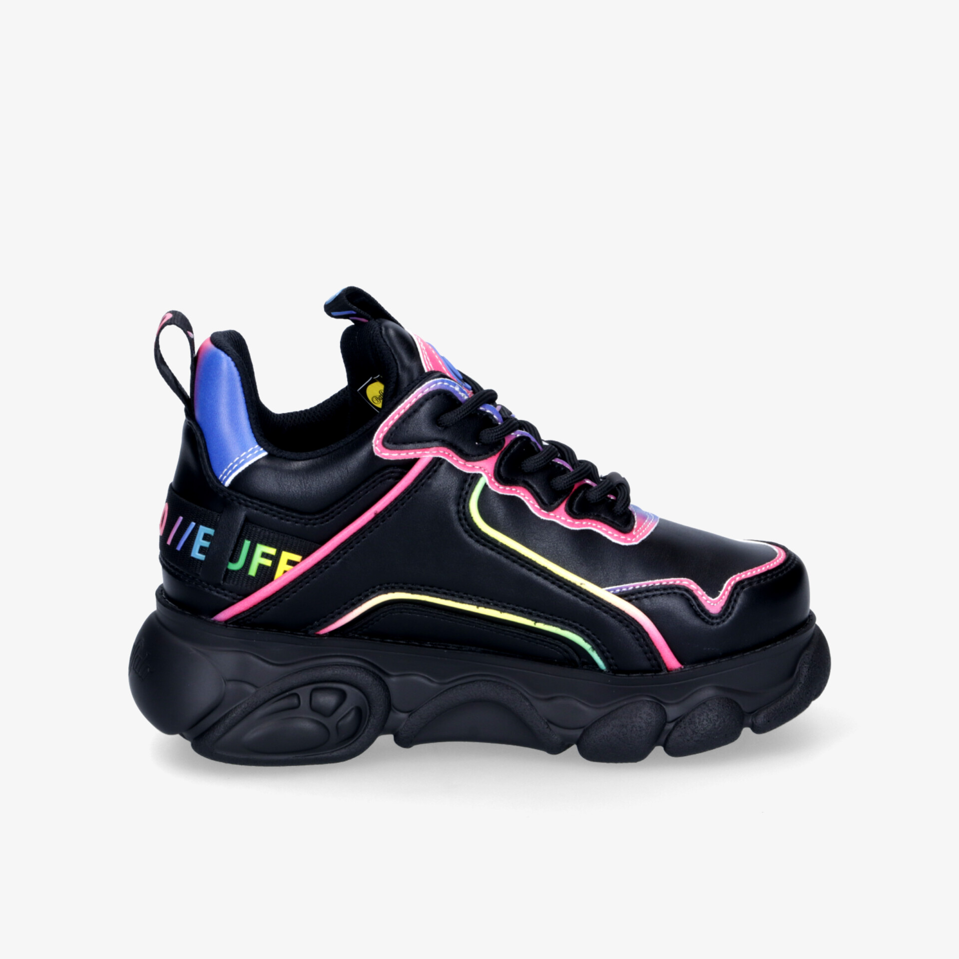 Buffalo CLD Chai Damen Plateau Sneaker schwarz