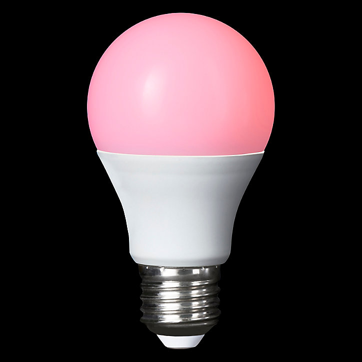 Ampoule LED A60 E27 806lm 8.4W = 60W Ø6cm Diall RVB et blanc chaud