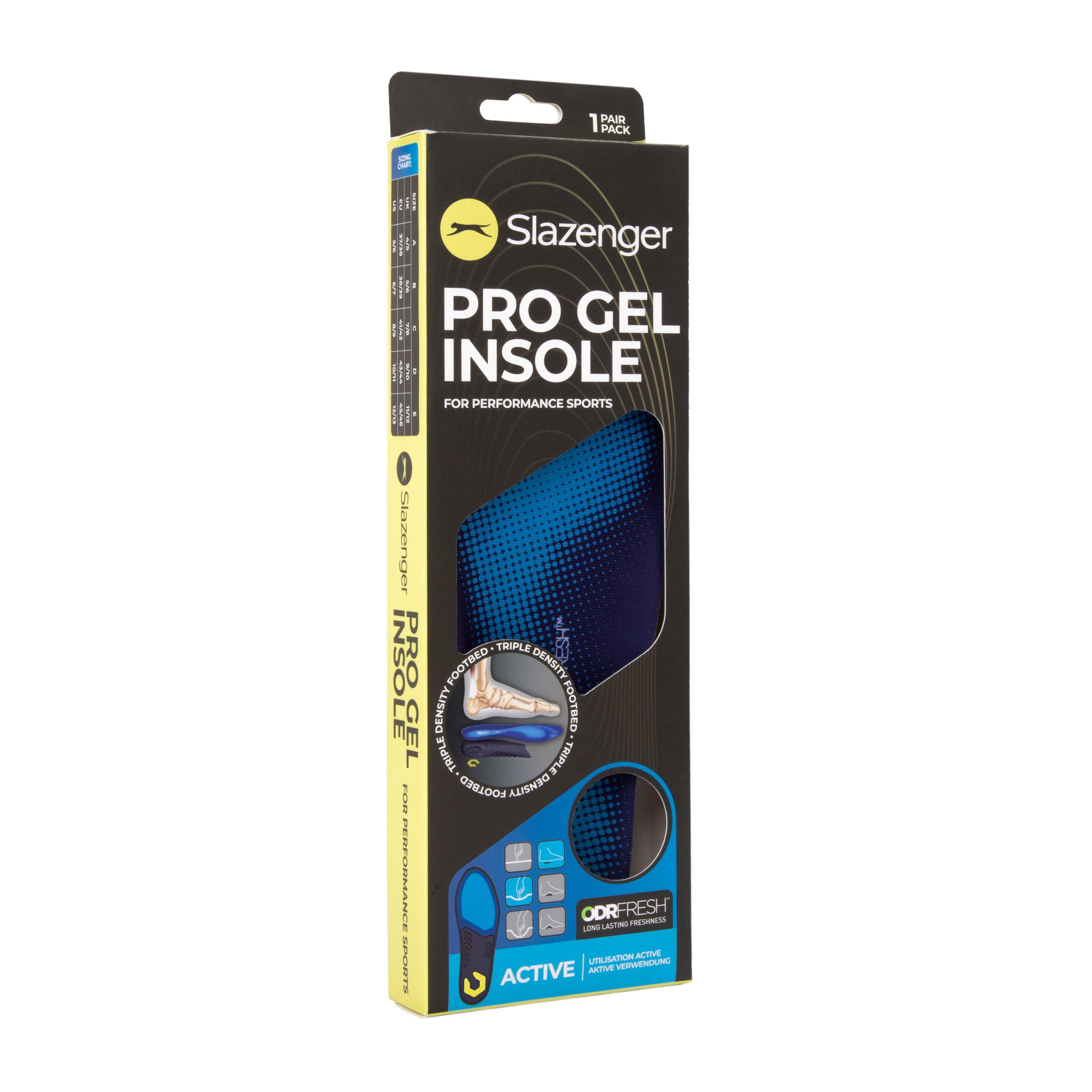Slazenger Mens Comfort Gel Insoles