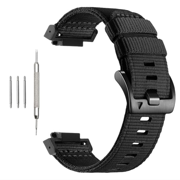 INF Nylon G-Shock Klokkebånd: Oppgrader Din Casio G-Shock Reim Sort