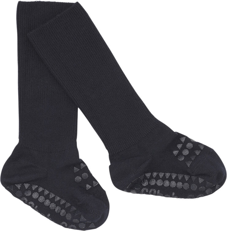 GoBabyGo Non-Slip Socks - Bamboo LV Dark blue