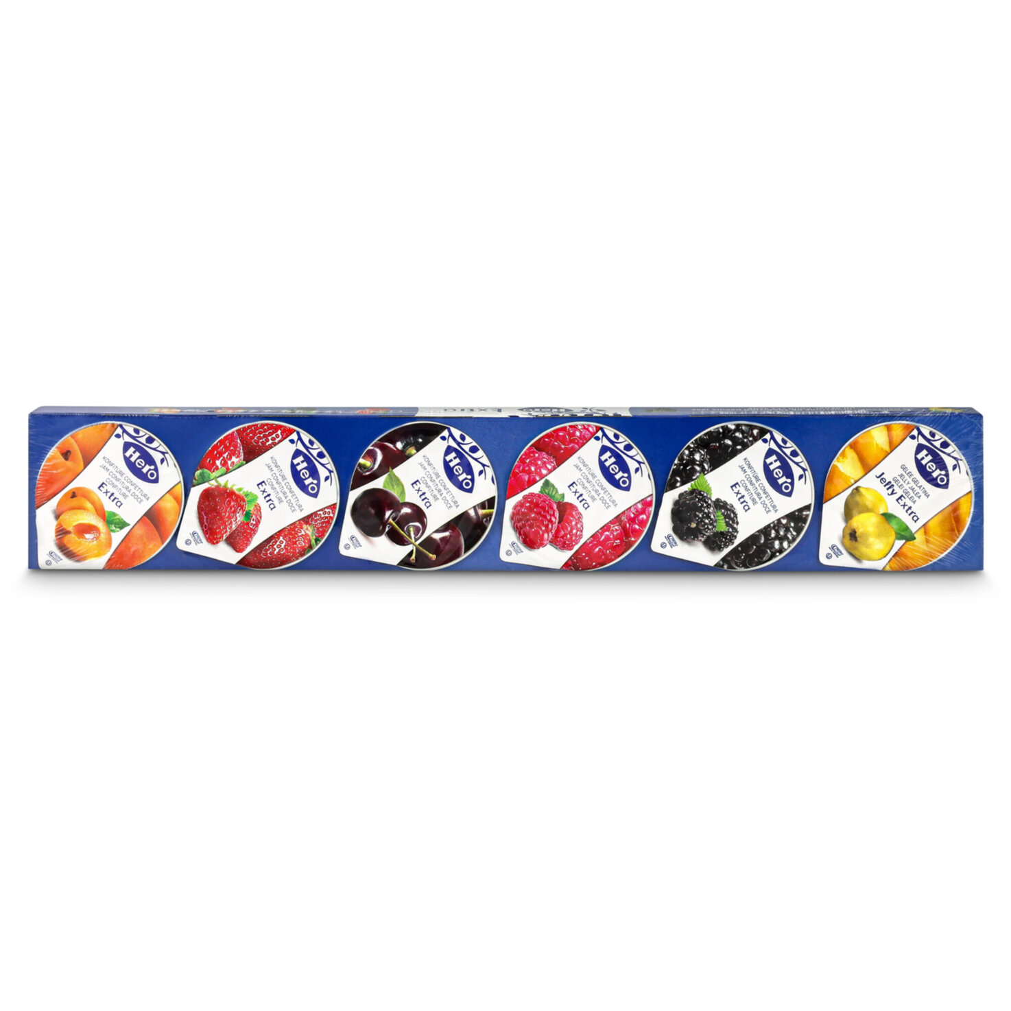 Hero Konfitüre Portionen assortiert 6x25g