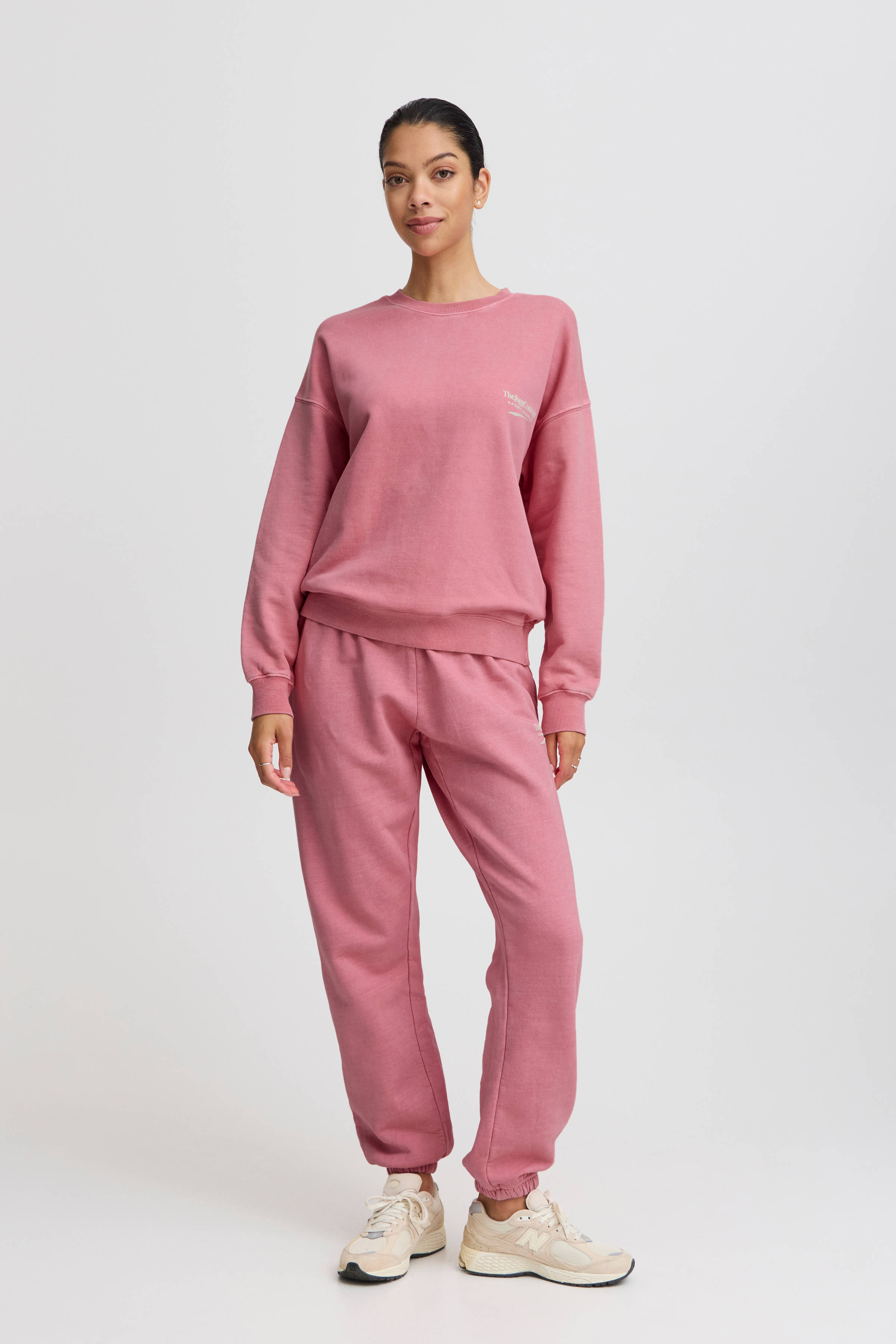 TheJoggConcept sportsweater JCRUBI roze