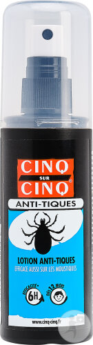 Cinq Sur Cinq Lotion Anti-Tiques Spray 100ml
