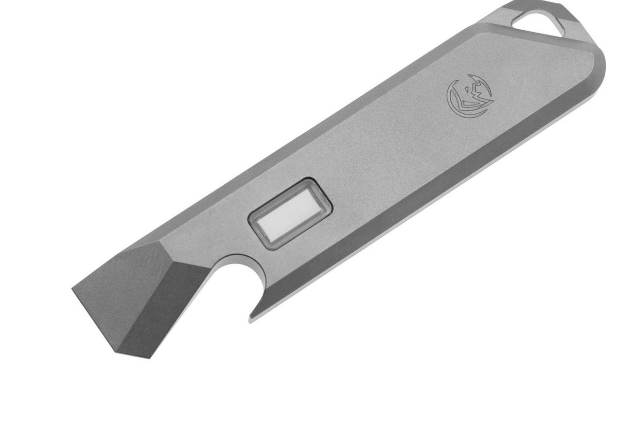Glow Rhino Pry Bar PRY-201-TI-XB Titanium Blue Tritium
