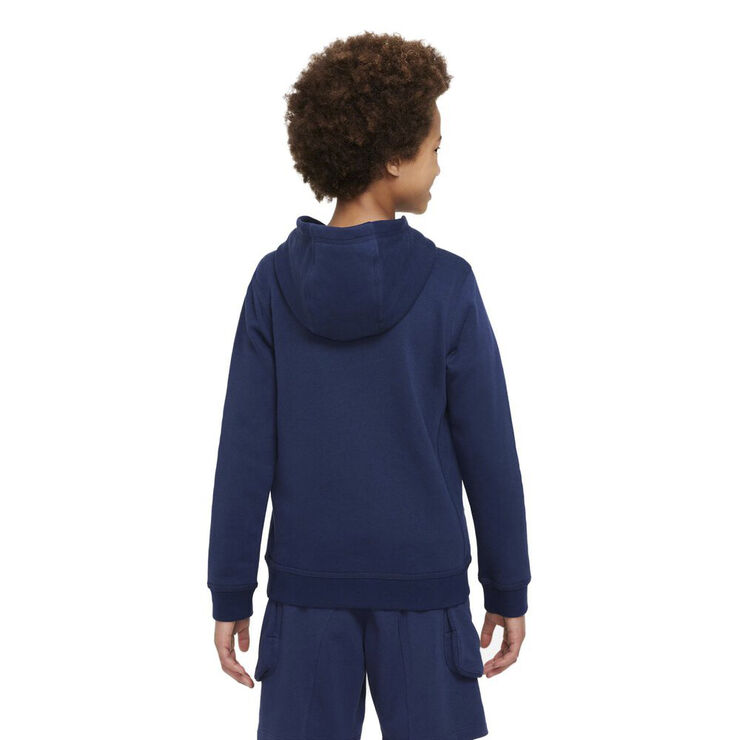 Nike Sportswear Fleece Haettetroje Blå