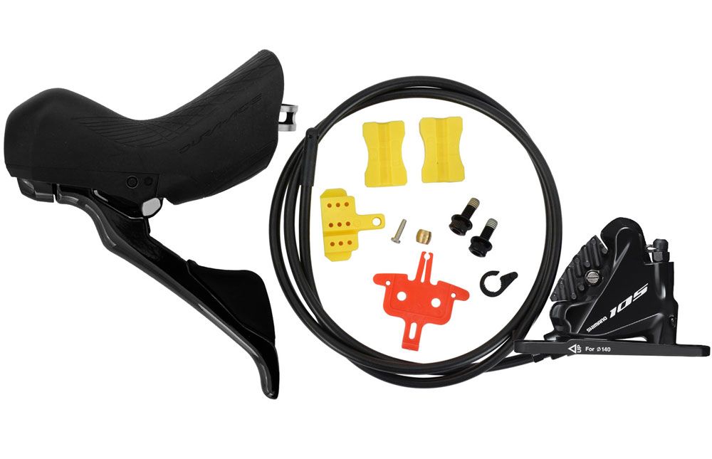 Shimano 105 ST-R7020+BR-R7070 2x11-fach Scheibenbremsen-Set kaufen | Bike-Discount