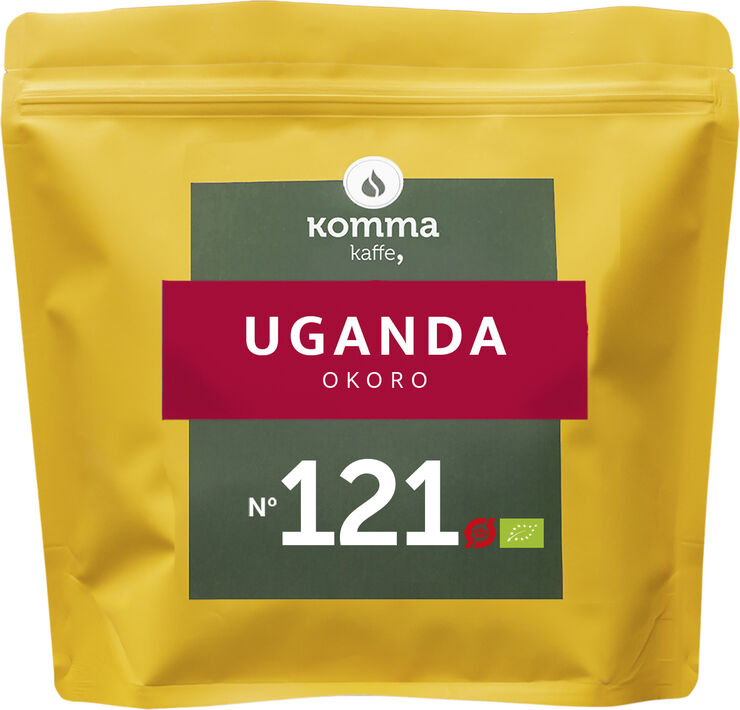 Komma Kaffe 121 Uganda Øko - 250g - Okoro