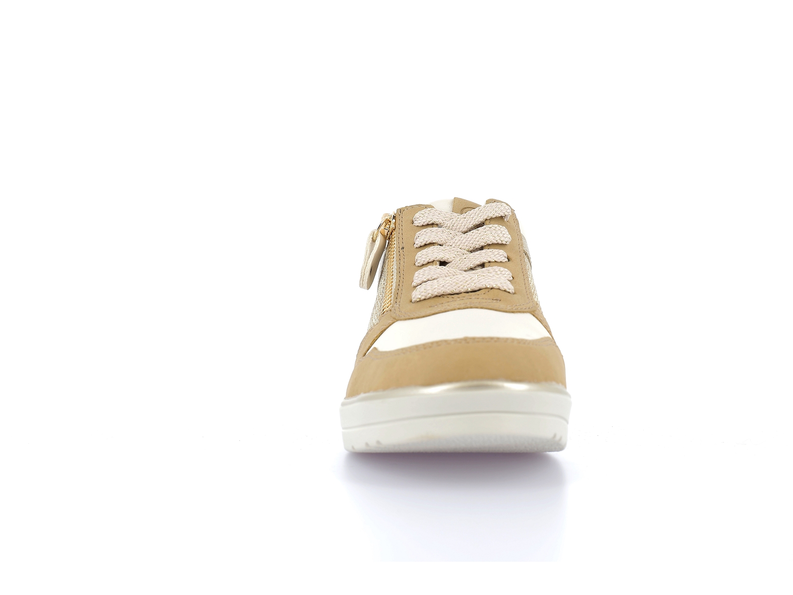 Remonte-R7213 Matières combinées Beige Or